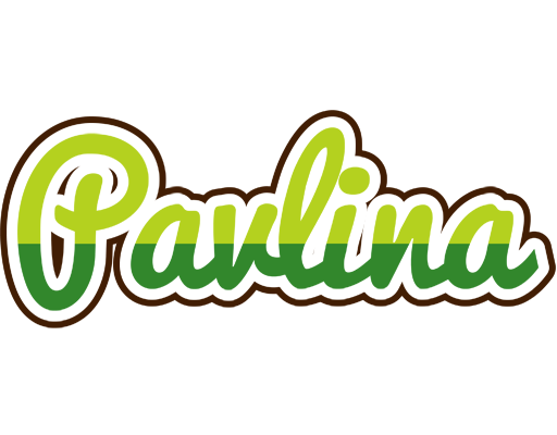 Pavlina golfing logo