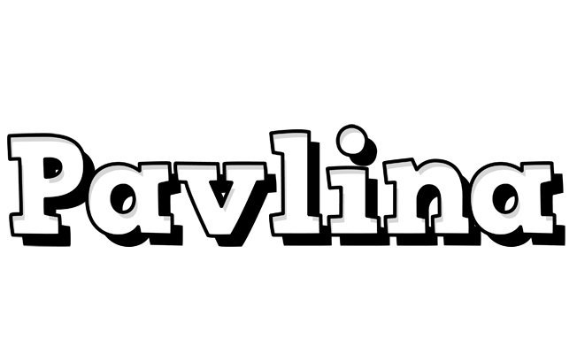 Pavlina snowing logo