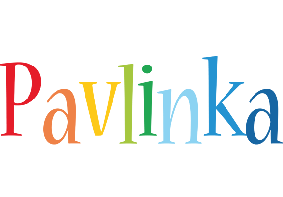 Pavlinka birthday logo