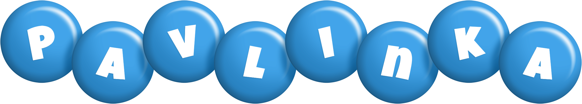 Pavlinka candy-blue logo