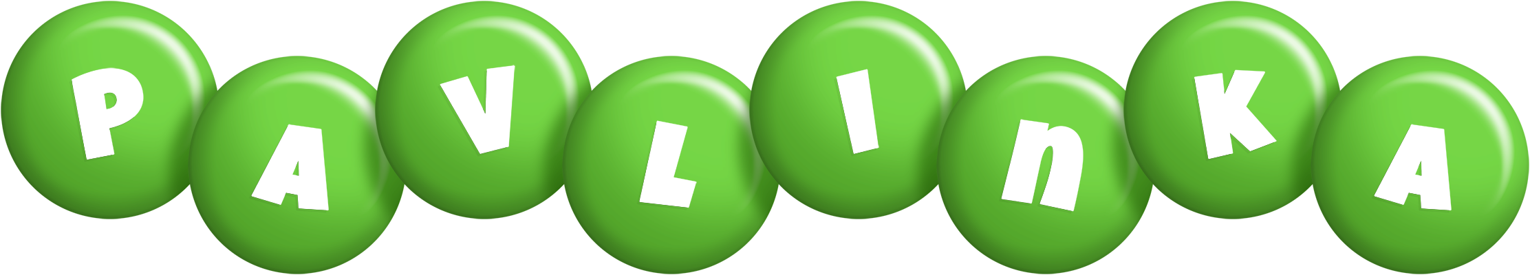 Pavlinka candy-green logo