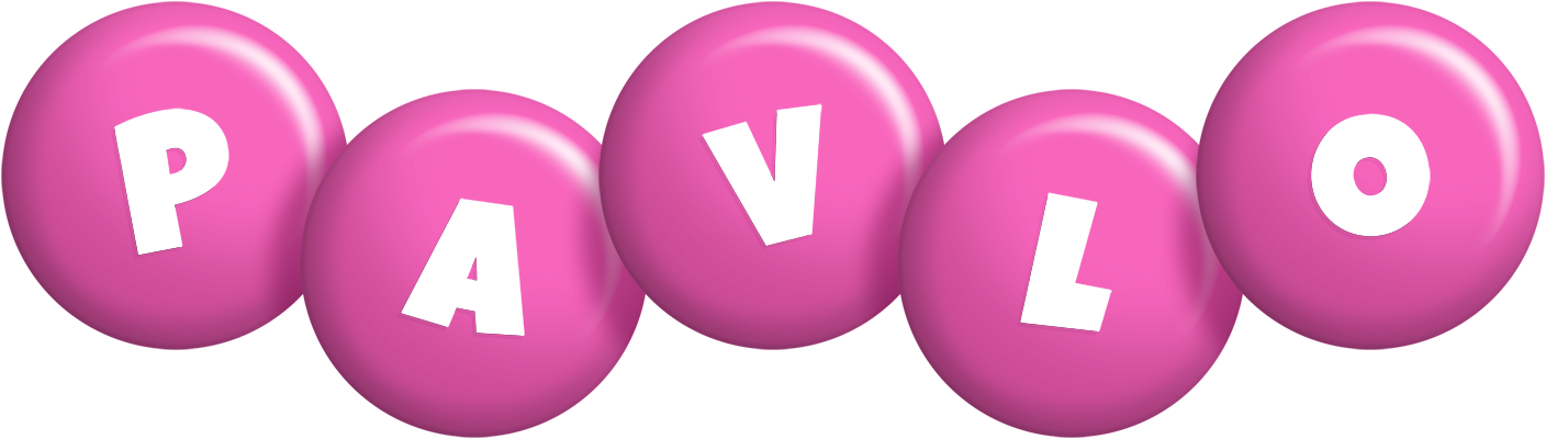 Pavlo candy-pink logo