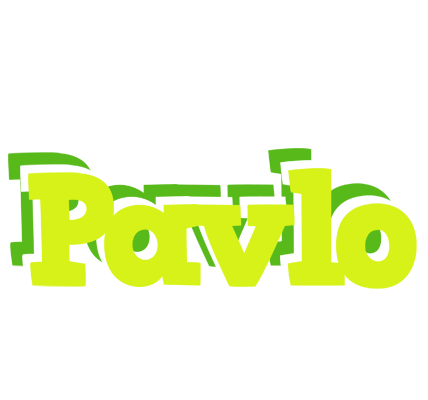 Pavlo citrus logo