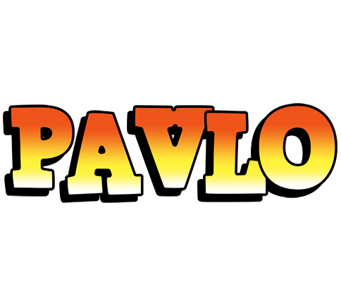 Pavlo sunset logo