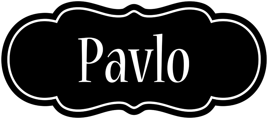 Pavlo welcome logo