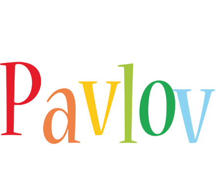 Pavlov birthday logo