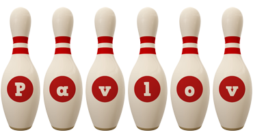 Pavlov bowling-pin logo