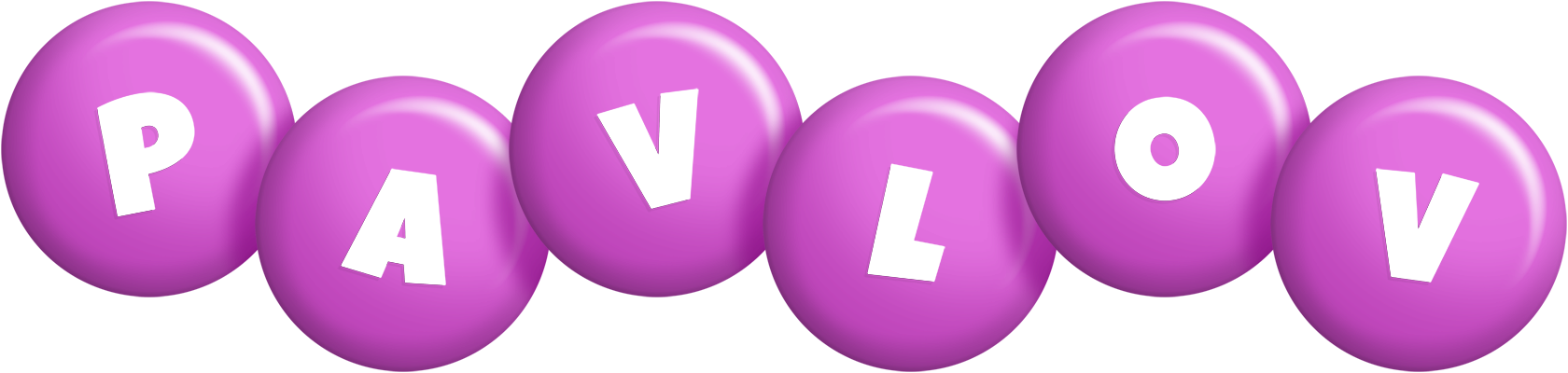 Pavlov candy-purple logo