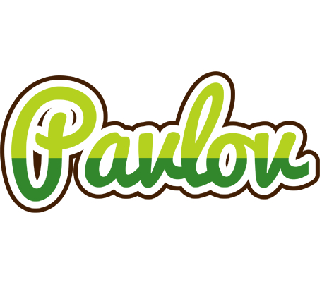 Pavlov golfing logo