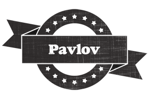 Pavlov grunge logo