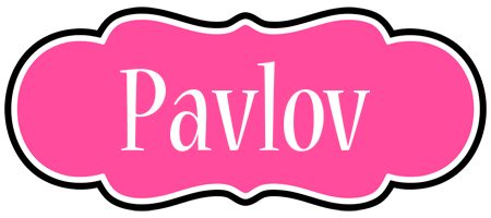 Pavlov invitation logo