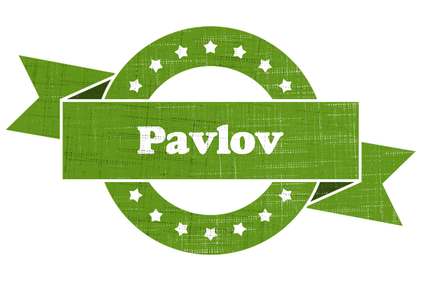Pavlov natural logo