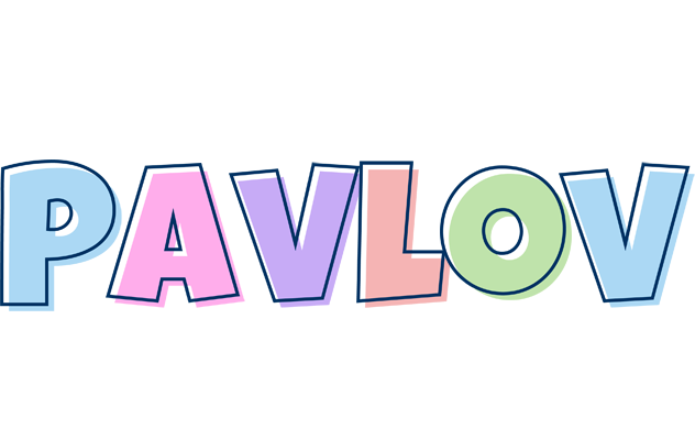 Pavlov pastel logo
