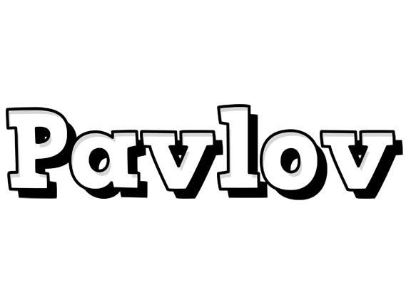 Pavlov snowing logo