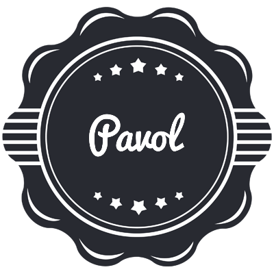 Pavol badge logo