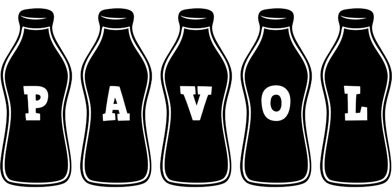 Pavol bottle logo
