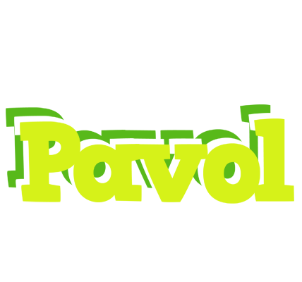 Pavol citrus logo