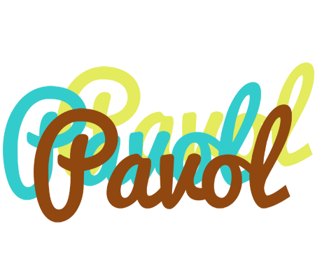 Pavol cupcake logo
