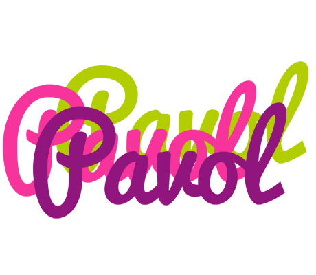 Pavol flowers logo