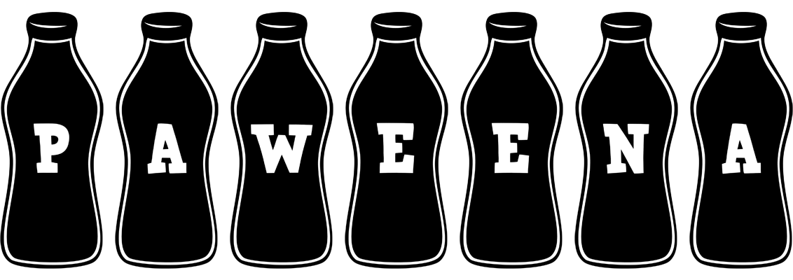 Paweena bottle logo