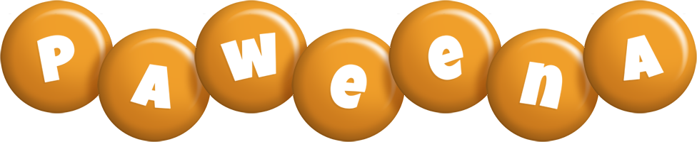 Paweena candy-orange logo