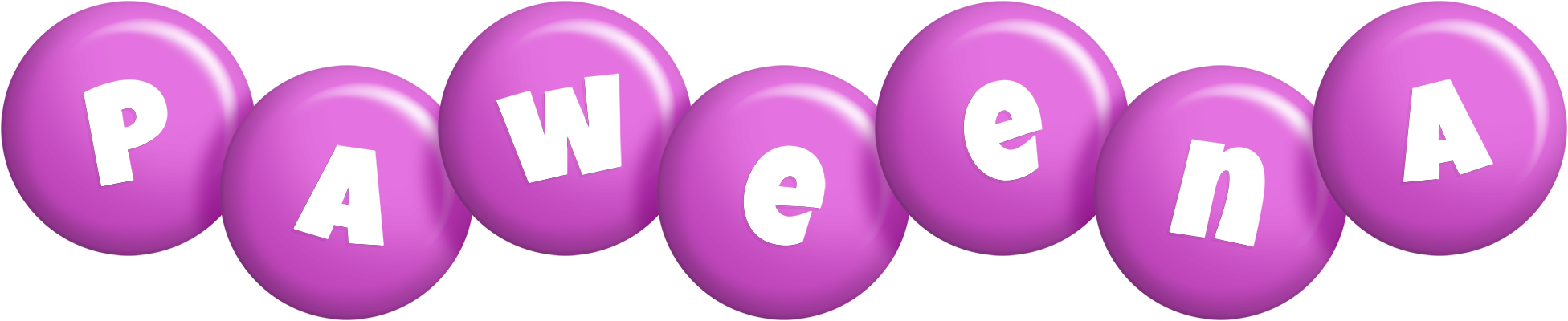 Paweena candy-purple logo