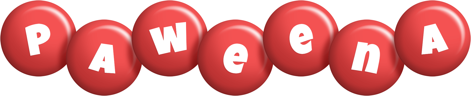 Paweena candy-red logo