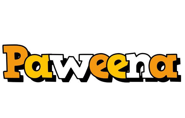 Paweena cartoon logo