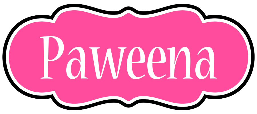 Paweena invitation logo