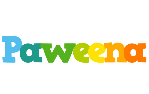 Paweena rainbows logo
