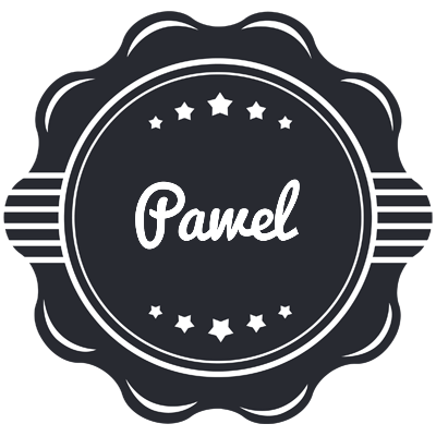 Pawel badge logo