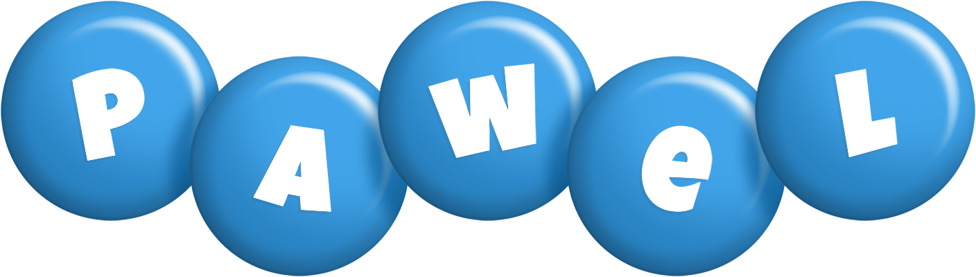 Pawel candy-blue logo