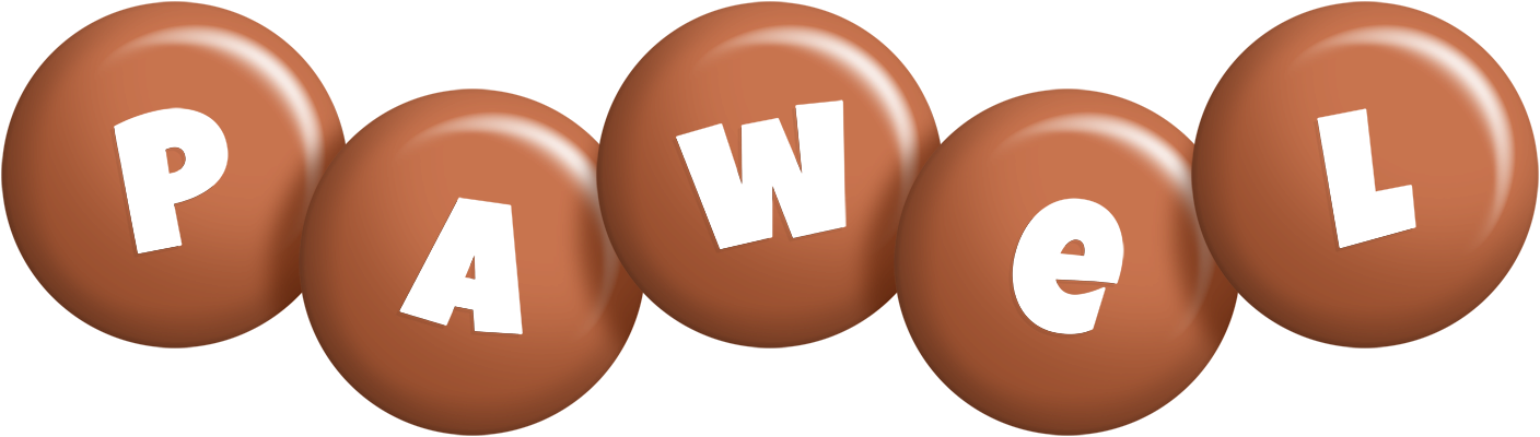 Pawel candy-brown logo