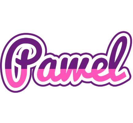 Pawel cheerful logo