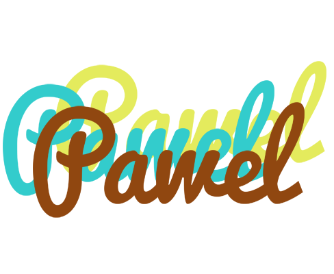 Pawel cupcake logo