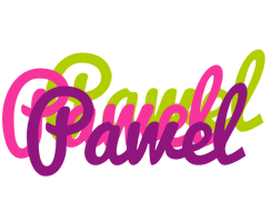 Pawel flowers logo