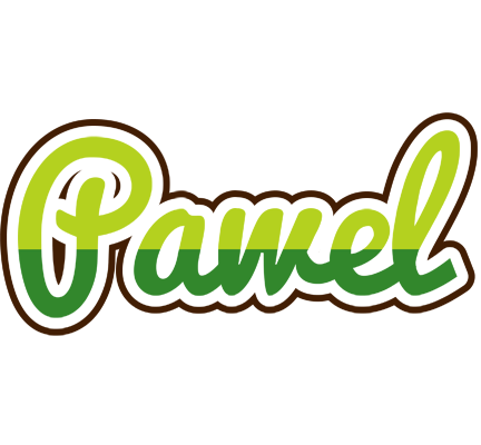 Pawel golfing logo