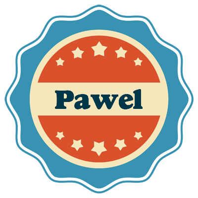 Pawel labels logo