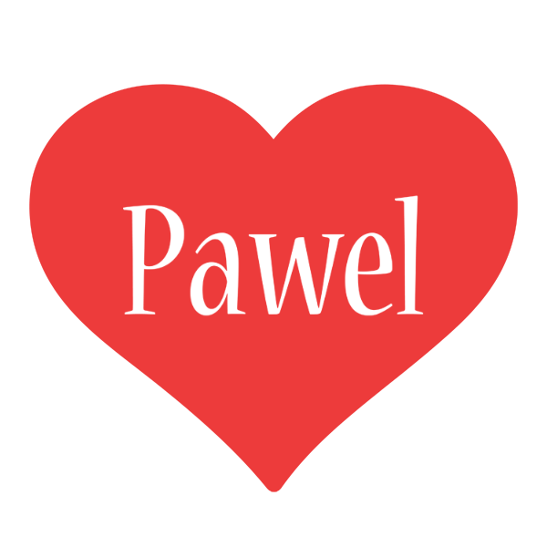 Pawel love logo