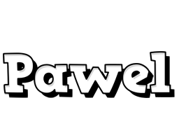 Pawel snowing logo