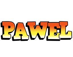 Pawel sunset logo