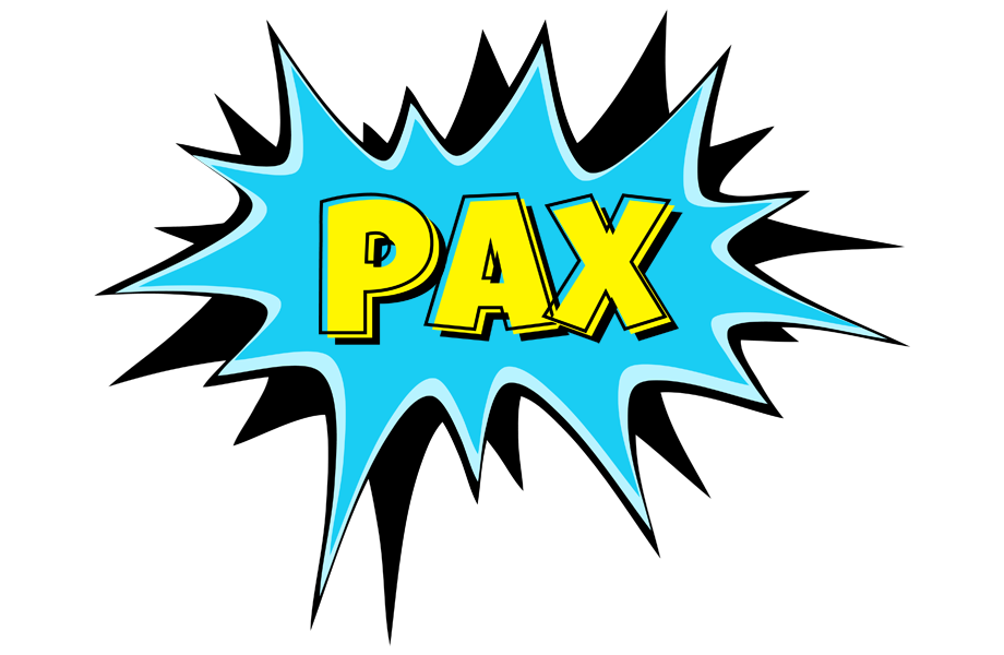 Pax amazing logo