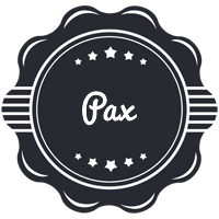 Pax badge logo