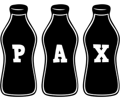 Pax bottle logo