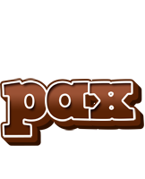 Pax brownie logo