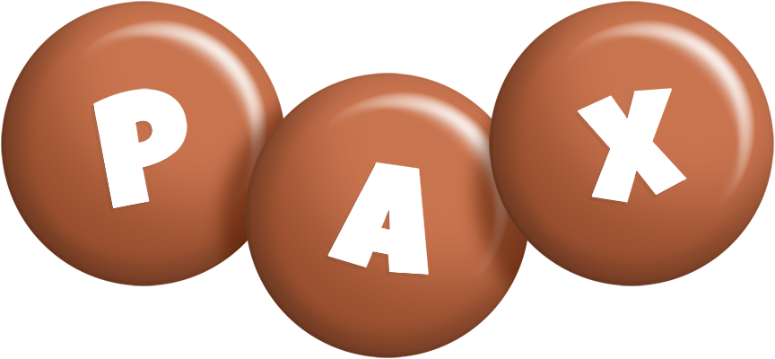 Pax candy-brown logo