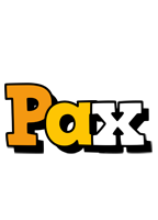 Pax cartoon logo