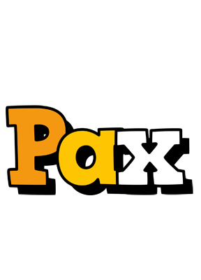 Pax cartoon logo
