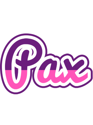 Pax cheerful logo