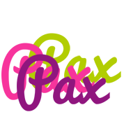 Pax flowers logo